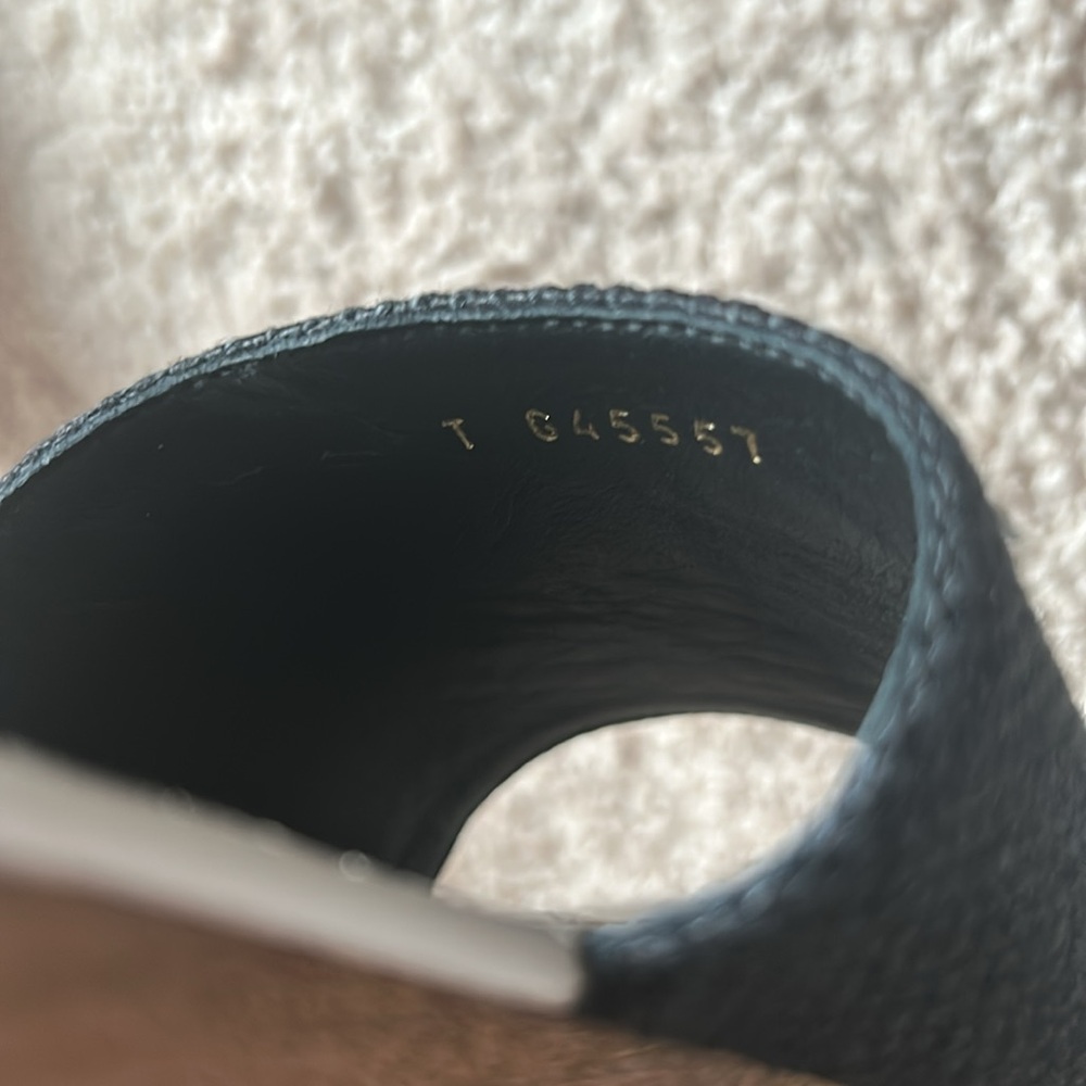 CHANEL Canvas platform mule. EU 39. (8-8.5) - Picture 14 of 14